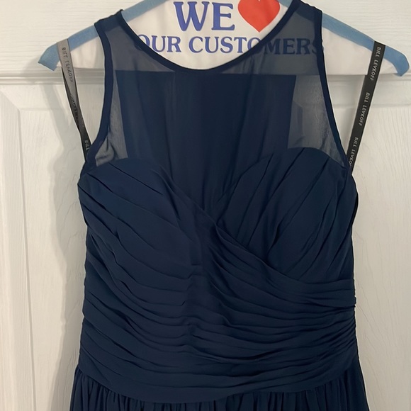 Navy Blue Gown - Picture 2 of 3